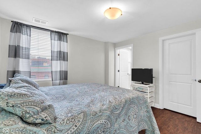 350 N Meridian St Unit 705, Indianapolis, IN 46204 - bedroom featuring wood finished floors
