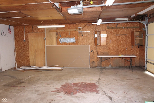 202 S Church St, Brooklyn, IN 46111 - garage with a garage door opener