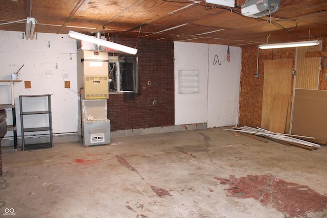 202 S Church St, Brooklyn, IN 46111 - garage with a garage door opener