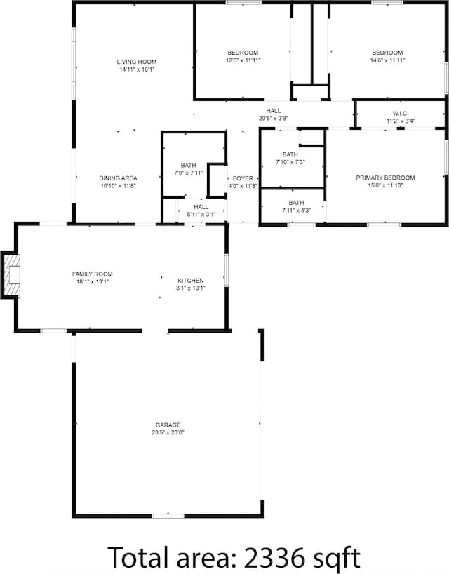 4904 N Tillotson Ave, Muncie, IN 47304 - floor plan / room layout