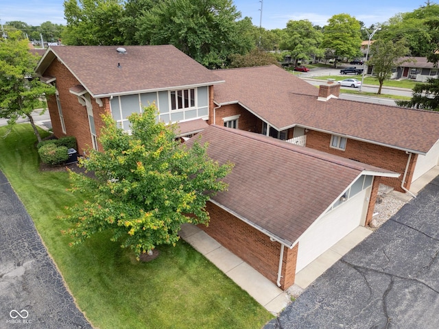 3975 Offshore Dr, Columbus, IN 47203 - aerial view of property and surrounding area