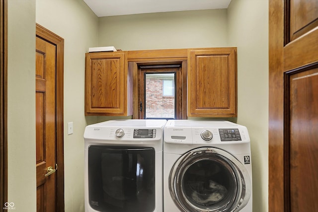 1850 Longest Dr, Franklin, IN 46131 - laundry room with washer and dryer and cabinet space