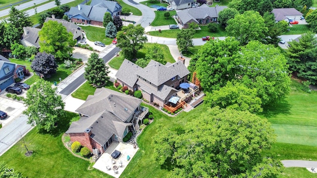 1850 Longest Dr, Franklin, IN 46131 - aerial view of residential area