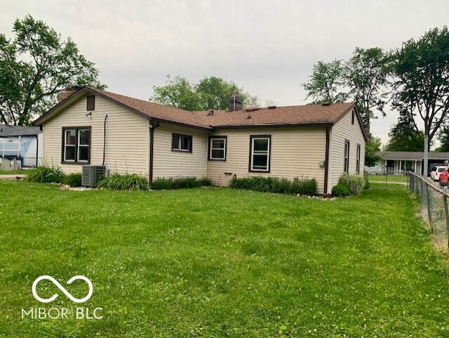 1998 Crescent St, Franklin, IN 46131 - back of house with cooling unit