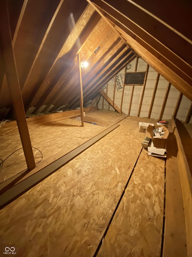 12231 Valley View Cir, Indianapolis, IN 46229 - view of attic