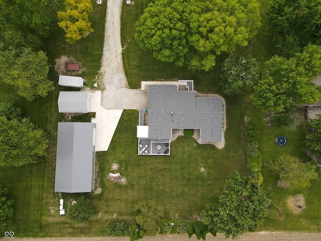 5190 N State Road 213, Windfall, IN 46076 - drone / aerial view