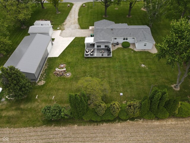 5190 N State Road 213, Windfall, IN 46076 - view from above of property