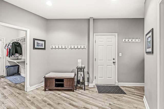 10697 Woodmont Ln, Fishers, IN 46037 - foyer with light wood finished floors and baseboards