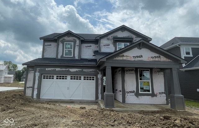 6849 Seabiscuit Rd, Whitestown, IN 46075 - property under construction with a garage