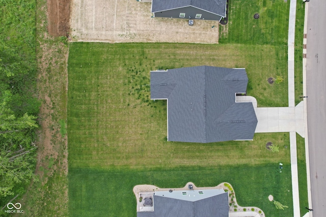 7051 E Bean Blossom Dr, Camby, IN 46113 - aerial view
