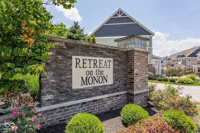 16072 Barringer Ct, Westfield, IN 46074 - view of community / neighborhood sign