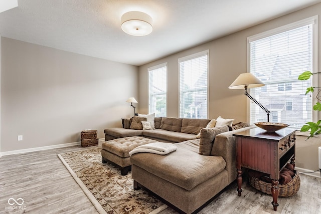 16072 Barringer Ct, Westfield, IN 46074 - living area featuring wood finished floors and baseboards