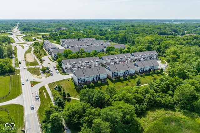 16072 Barringer Ct, Westfield, IN 46074 - drone / aerial view of a heavily wooded area