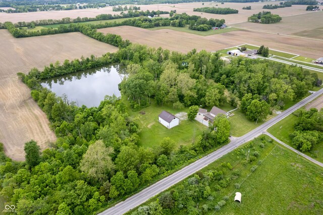 2708 N 400 E, Greenfield, IN 46140 - overview of rural landscape featuring a large body of water