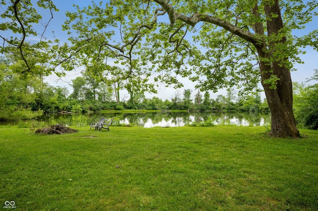 2708 N 400 E, Greenfield, IN 46140 - view of green lawn with a water view