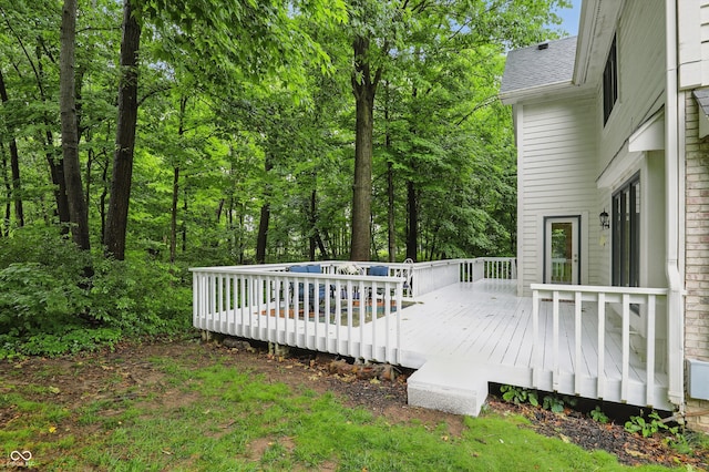 7138 Nile Ridge Ct, Indianapolis, IN 46236 - view of deck