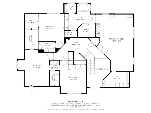 7138 Nile Ridge Ct, Indianapolis, IN 46236 - property floor plan