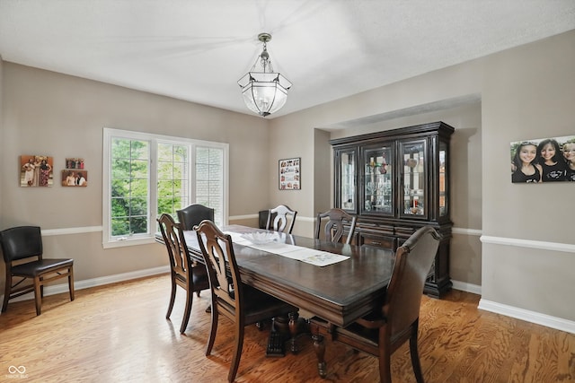 7138 Nile Ridge Ct, Indianapolis, IN 46236 - dining space with light wood finished floors and baseboards