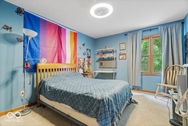 6363 Harmonridge Ct, Indianapolis, IN 46278 - carpeted bedroom featuring baseboards
