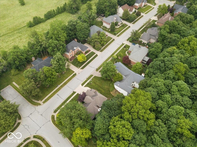 6363 Harmonridge Ct, Indianapolis, IN 46278 - aerial perspective of suburban area