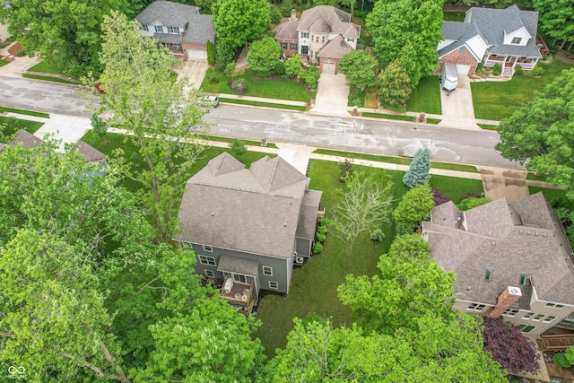 527 Macintosh Ln, Danville, IN 46122 - aerial perspective of suburban area