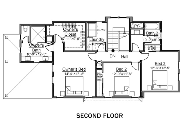 1818 Central Ave, Indianapolis, IN 46202 - home floor plan