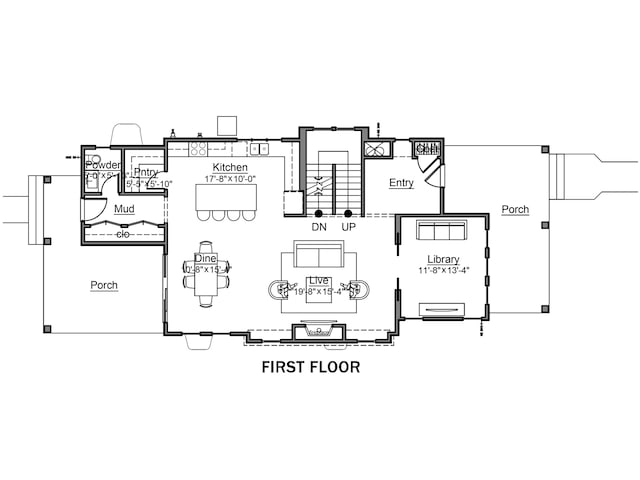 1818 Central Ave, Indianapolis, IN 46202 - floor plan / room layout