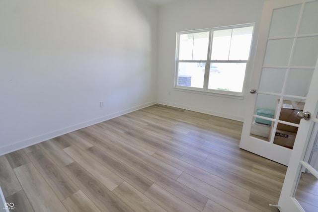 9640 Katana Cir, Fishers, IN 46040 - spare room featuring light wood-type flooring and baseboards
