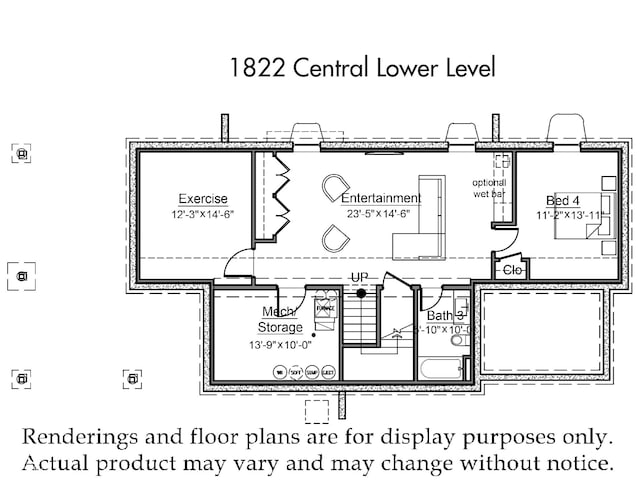 1822 Central Ave, Indianapolis, IN 46202 - home floor plan