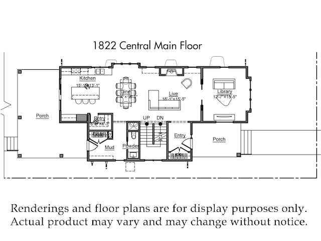 1822 Central Ave, Indianapolis, IN 46202 - property floor plan
