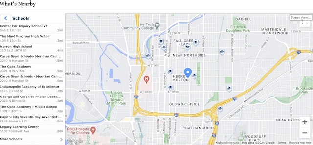 1822 Central Ave, Indianapolis, IN 46202 - map / location