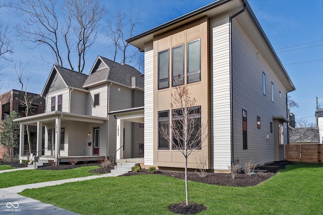 1822 Central Ave, Indianapolis, IN 46202 - view of front facade featuring covered porch