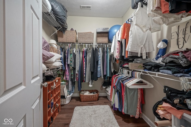 9743 Herons Cv, Carmel, IN 46280 - spacious closet with wood finished floors