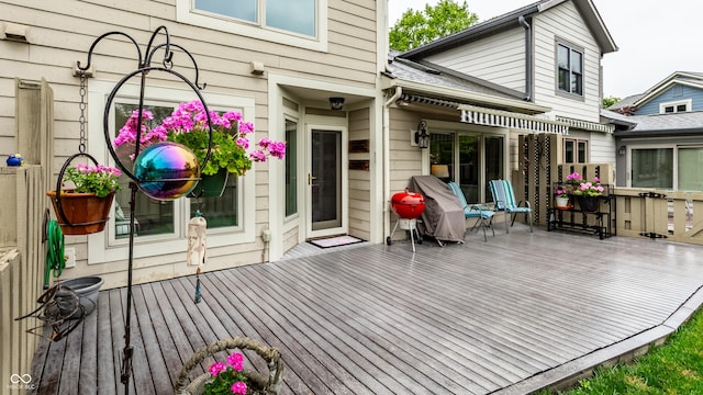 2949 River Bay Dr N, Indianapolis, IN 46240 - view of wooden terrace