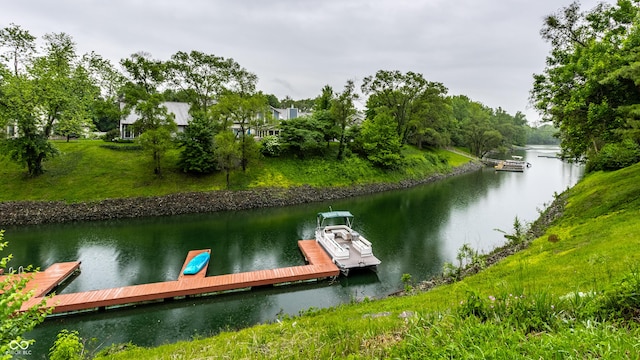2949 River Bay Dr N, Indianapolis, IN 46240 - dock with a water view