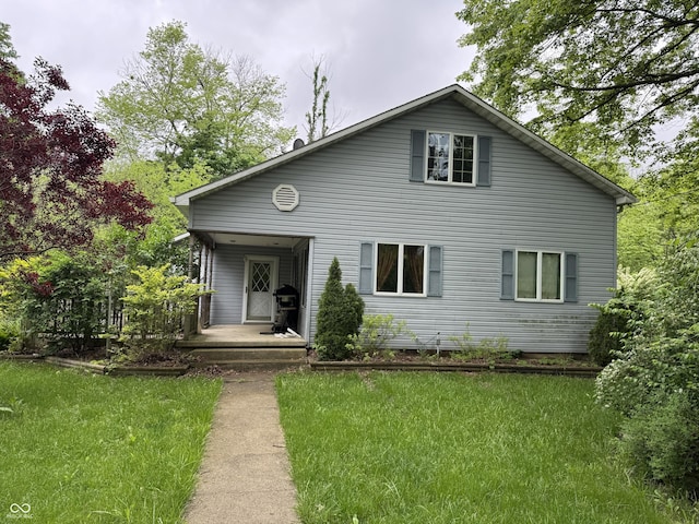 16952 Bookout Rd, Hagerstown, IN 47346 - view of front of house with a front yard