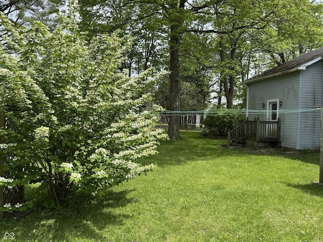 16952 Bookout Rd, Hagerstown, IN 47346 - view of yard