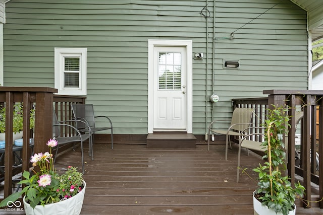 4414 Winthrop Ave, Indianapolis, IN 46205 - view of deck