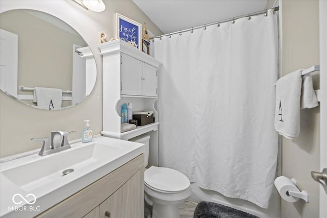 1907 N Drexel Ave, Indianapolis, IN 46218 - bathroom with toilet and vanity