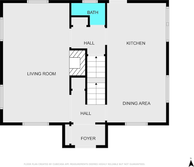 1438 Adams St, Lafayette, IN 47905 - home floor plan
