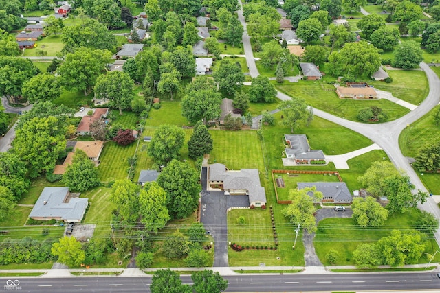 126 E 86th St, Indianapolis, IN 46240 - aerial perspective of suburban area