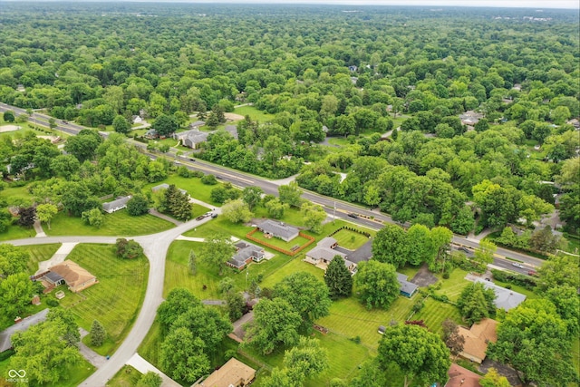 126 E 86th St, Indianapolis, IN 46240 - drone / aerial view of a forest