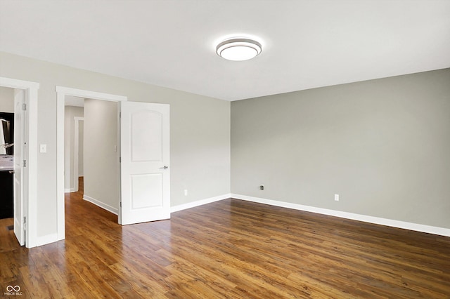 126 E 86th St, Indianapolis, IN 46240 - unfurnished bedroom with wood finished floors and baseboards