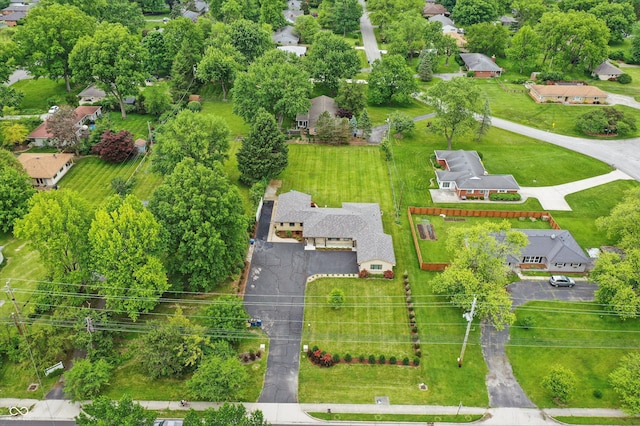 126 E 86th St, Indianapolis, IN 46240 - aerial perspective of suburban area