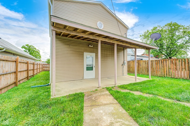 148 S 3rd Ave, Beech Grove, IN 46107 - rear view of house featuring a patio area