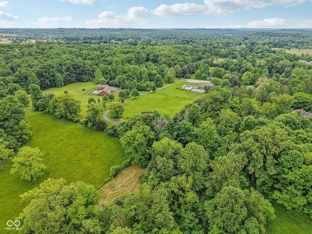 3564 Clear Creek Blvd, Martinsville, IN 46151 - bird's eye view of a heavily wooded area