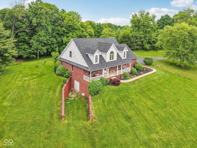 3564 Clear Creek Blvd, Martinsville, IN 46151 - view from above of property
