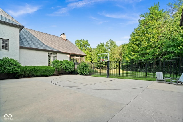 11101 Hawthorn Rdg, Fishers, IN 46037 - view of basketball court featuring basketball hoop