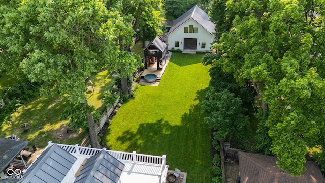 3215 N Pennsylvania St, Indianapolis, IN 46205 - view from above of property