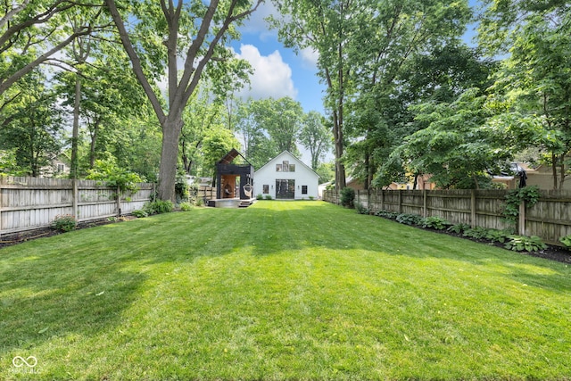 3215 N Pennsylvania St, Indianapolis, IN 46205 - view of yard